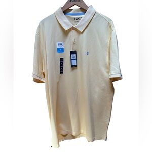 NWT Izod Advantage Performance Natural Stretch Polo